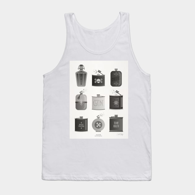 flasks black Tank Top by CatCoq